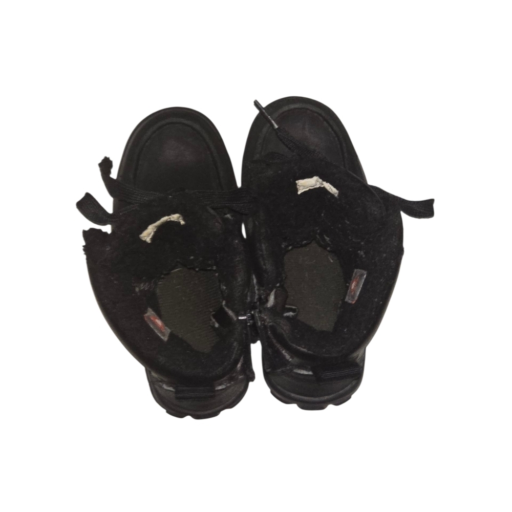 Timberland Kids Toddler 9.5 Black Side Zip Up Winter Boots Unisex — image 6 of 8